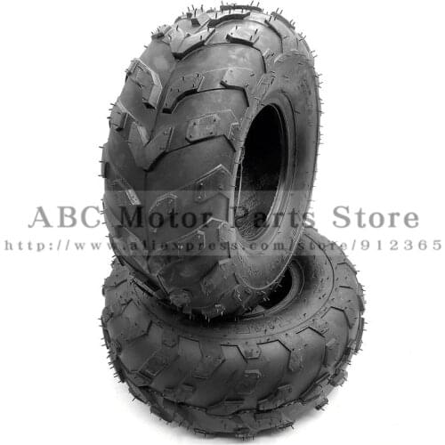 2pcs/lot of 6 Inch ATV Tire 145/70-6 four wheel vehcile Fit for 50cc 70cc 110cc Small ATV Front Or Rear Wheels