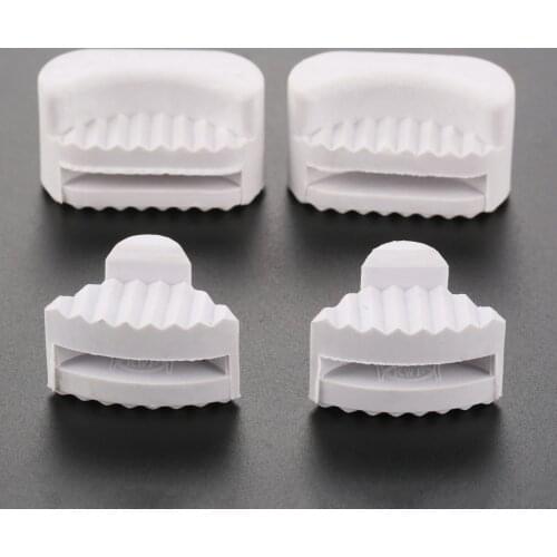 DRELD 2Pcs Sump/Oil Pan Rubber Corner Mounts Cushions for Industrial Sewing Machine Rubber Mounts Synchronous Four Corner Pads