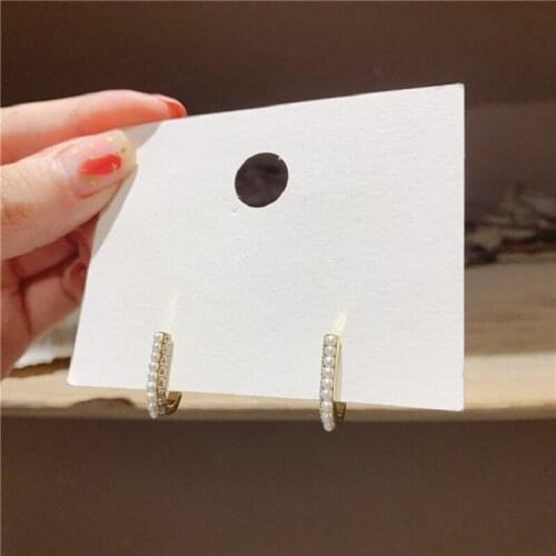 2020 New Fahion Womens Earrings Delicate Simple Pearl Earrings for Women Bijoux Korean Party Girl Jewelry Gifts Wholesale