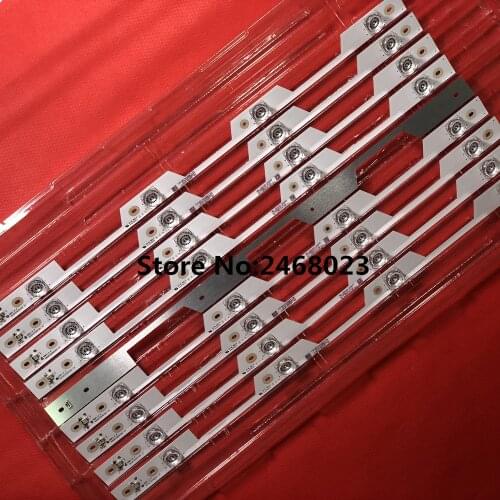 9Pieces/lot FOR TCL HR-38408-00840 LC8RB2U4-D-K backlight bar 55P1-2 A 55HR330M04A0 V4 4C-LB5504-HR12J LCD bar 4 LAMPS 100%new