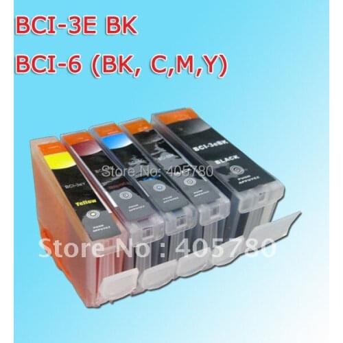 BCI-3 BK BCI-6BK/6C/6M/6Y ink cartridges for Canon BJC-3000/3010/3200/BJC-6000/6100/6200/6500/i550/i560/i850/i860