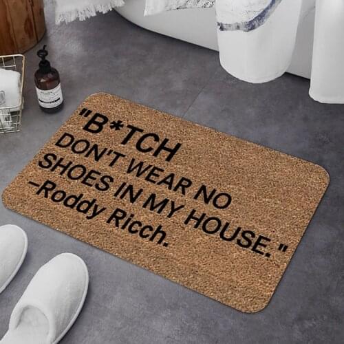 Door Mat Printed Customized Rubber Rug Bathroom Kitchen Carpets Doormats for Living Room Anti-Slip Tapete 40-60/45-70/60-90cm