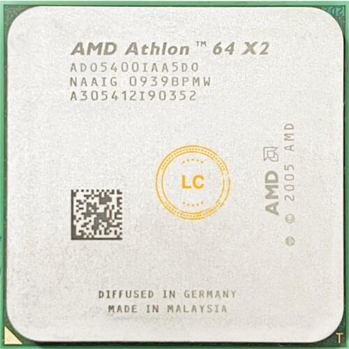 AMD Athlon 64 X2 5400+ 2.8 GHz Dual-Core CPU Processor ADO5400IAA5DO Socket AM2
