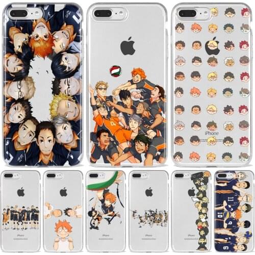 Haikyuu Hinata attacks Anime TPU Soft TPU Silicone Phone Case For iPhone 11 12 Mini Pro XS MAX 6 7 8 Plus XR 2020SE Fundas Coque