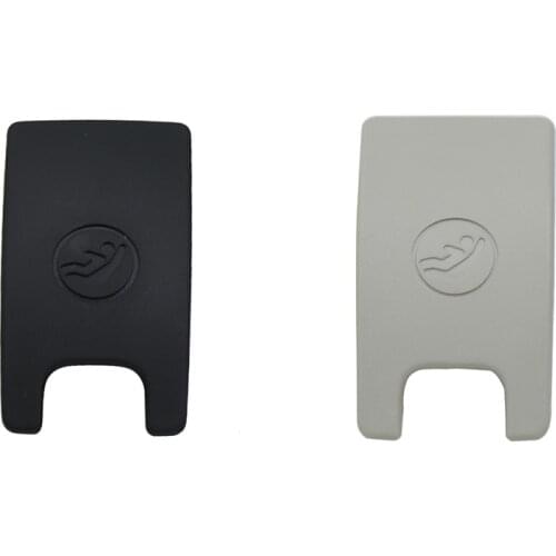 ABS and PC Rear Seat ISOFIX Cover Child Restraint Slot Cover Auto Fastener Accessories for Audi A6 2013-2018 6x3x3cm