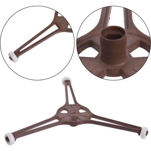 Microwave Oven Shaped Tray For Microwave Parts 24.5cm Flat Glass Plate