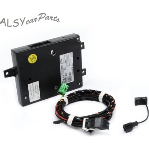 YIMIAOMO OEM 1K8 035 730D 9W2 Bluetooth Module+Direct Plug Harness+ Mircophone For VW Golf Jetta MK5 6 Passat B6 7 RNS510 RCD510