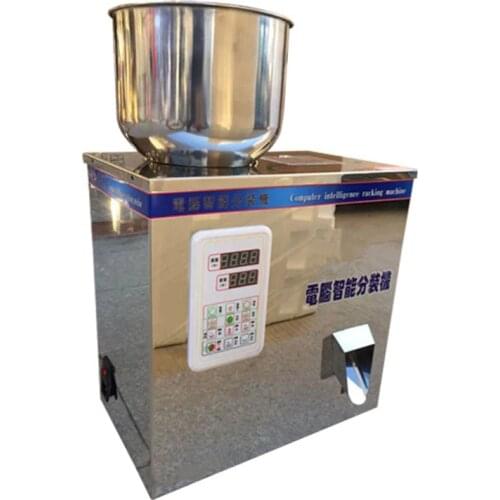 Widely used Semi-auto powder sugar salt filling machine manual 2-100g