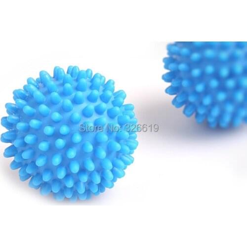 Blue laundry ball dry cleaning ball blister card dryer ball