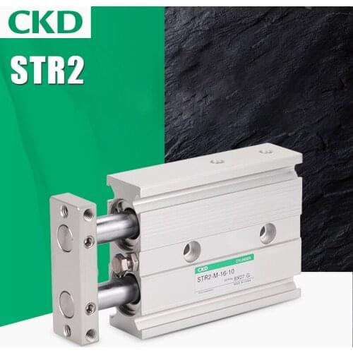 STR2-M-20-10,20,30,40,50,60,70,80,90,100 STR2-M-25-10,20,30,40,50 STR2-M-32-10,20,30,40,50 Double piston rod cylinder