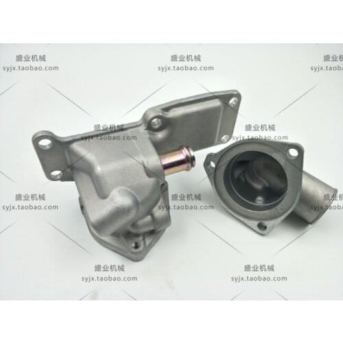 Free shipping excavator parts applies Hitachi 120/ Sumitomo 120 thermostat seat Isuzu 4BD1 thermostat upper and lower seats