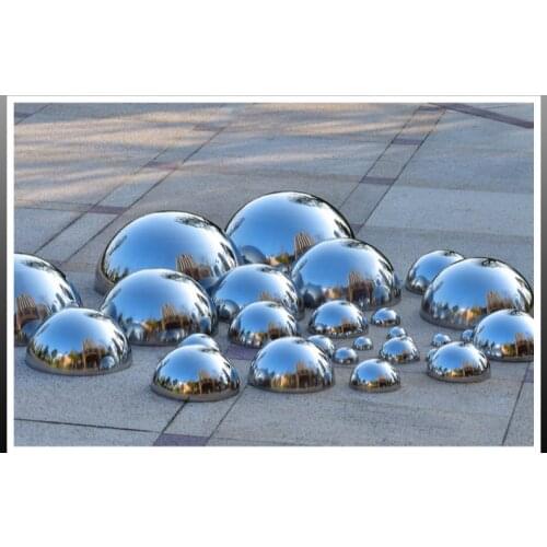 304 stainless steel decorative mirror hollow 1.5 mm thicken figuras de cristal decorativas iron ball decorative balls