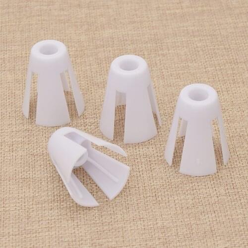 4PCS Thread Spool Cone Holder White Plastic Coil Claw Practical Accessories For Quilting Crafts