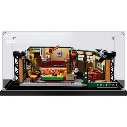 2mm Assembly Acrylic Display Box For Central Perk 21319 (No Kit) Brain-Training Toy For Children Kid Toys - S-Grade No Glue Type