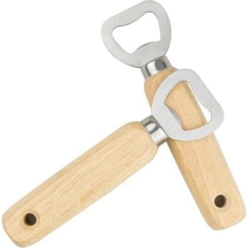 Free Shipping 120pcs/lot Wooden Beer Bottle Opener Personalized Engraved And Monogrammed Wedding Groomsmen Gift #QB404