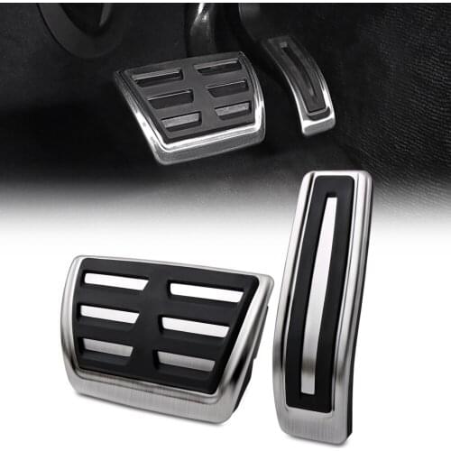 Car styling Gas Accelerator Brake Pedals case For Audi Q7 for Porsche Cayenne For Volkswagen Touareg Car Accessories