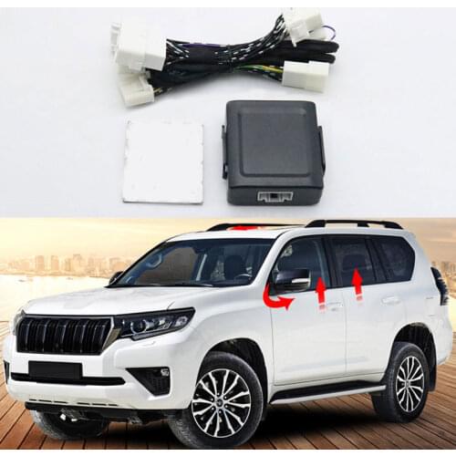 For Toyota Land Cruiser Prado 2010 - 2015 2016 2017 2018 2019 2020 Window Closer+ Mirror Auto Fold+ Speed Lock Window Module LHD