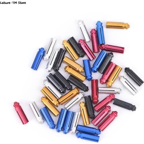 9pcs Aluminum Alloy Darts Flight Savers Dart Wing Tail Protector Steel Soft Tip Darts Accessories 5color
