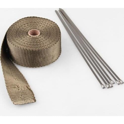 Motorcycle Modified Exhaust Pipe Insulation Cotton Insulation Cotton Coke Head Cloth Banana Insulation Tape