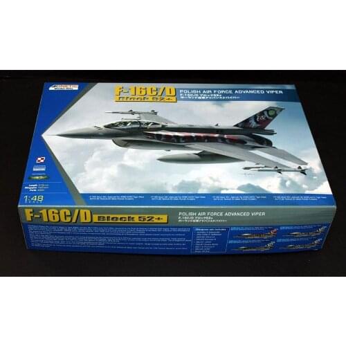 KINETIC K48076 1/48 F-16C/D Block 52+ (Poland AF) - Scale Model Kit