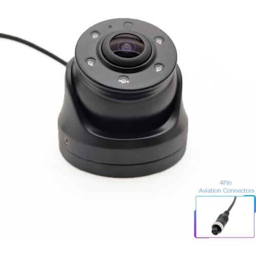 AHD 1080p 720p Inside View Front View Security Indoor Black Box School Bus Waterproof Infrared Mini Cctv Dome Camera With Audio