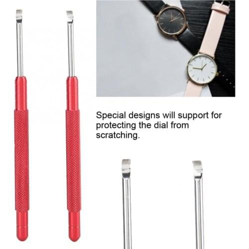 2Pcs High Quality Special Watch Hands Remover Watch Minute Second Hour Hands Removal Tool Set Watch Repairing Making Tool Kit