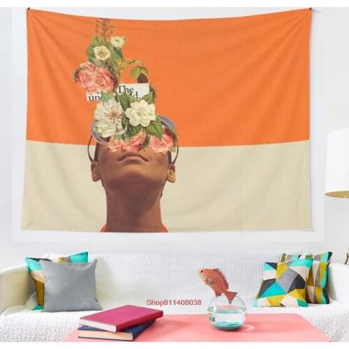 The Unexpected tapestry Wall Tapestry Wall Hanging Wall Decor Bedspread Wall Art Coverlet Bedding Curtain Personalized Table