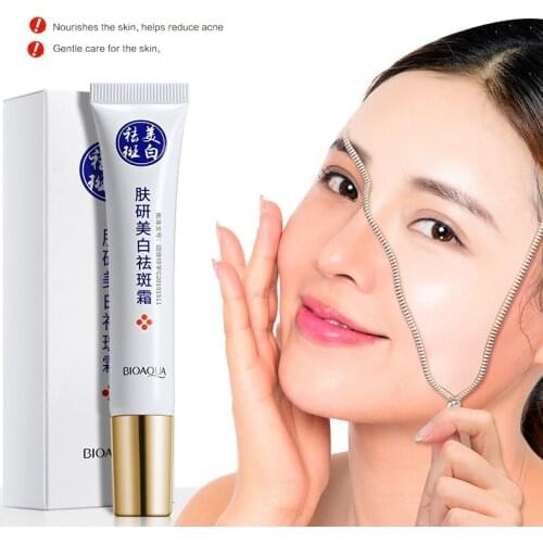 1 Pcs Whitening Face Cream Remove Melasma Pigment Melanin Brighten Skin Serum Moisturizing Improve Dark Yellow Skin TSLM1