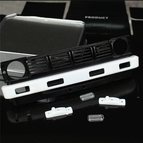 Plastic Front Bumper Light Lamp Cover Holder for 1/10 Tamiya TF2 RC Crawler Car Accessories