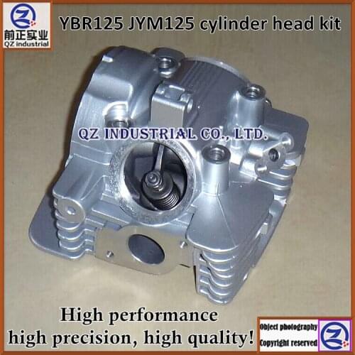 QZ industrial New and top quality for YAMAHA 125cc motorcycle engine parts YBR125 JYM125 cylinder head kit