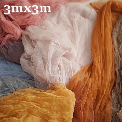 3mx3m Flower shop photography background props net gauze texture yarn bouquet packaging material wedding Birthday Party decor