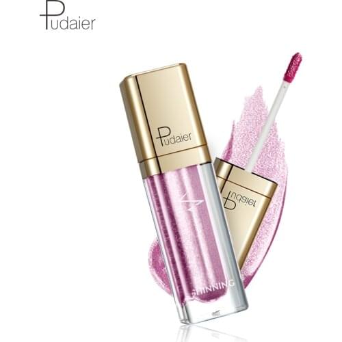 18 Color Long-lasting Shine Smoky Eyeshadow Waterproof Dimond Glitter Liquid Eyeshadow Women Cosmetic Shimmer Eyeshadow Eyeliner