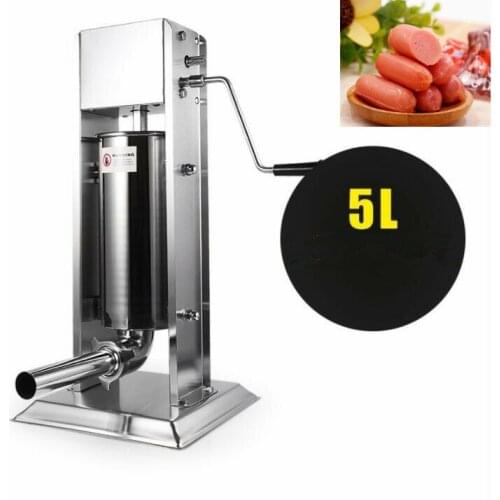 5L Stainless steel hand sausage filler