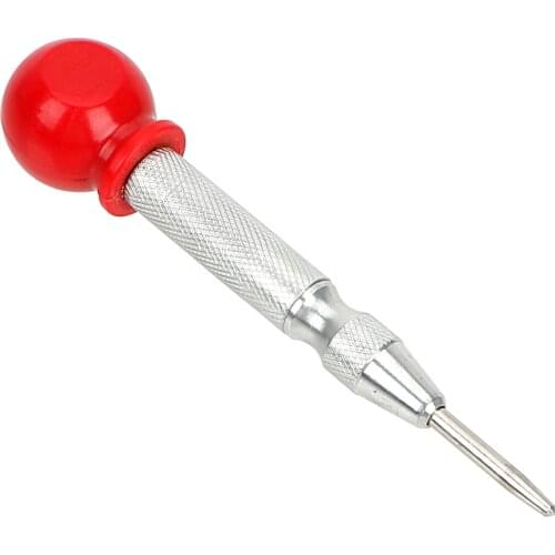 DIYWORK High Speed Steel Car Glass Breakers With grip cap Iron Plate Punching Automatic Center Punch High Hardness Locator