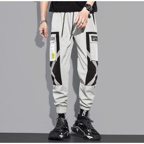 Men Cargo Pants Fashion 2021 Jogger Men Hip Hop Clothing Streetwear Trousers Black Casual Pants Multi-Pocket Army Casual Pants