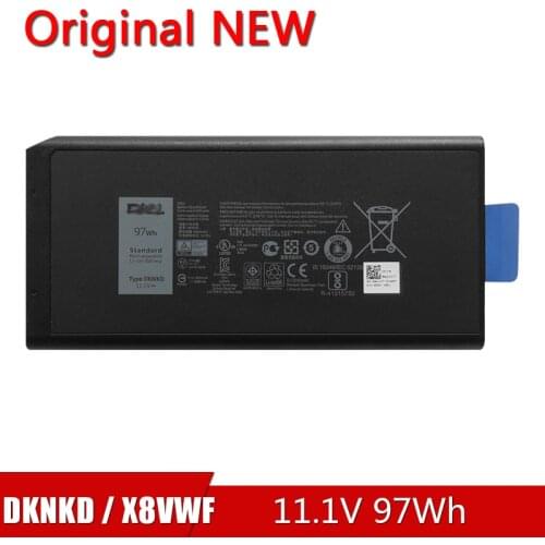 DKNKD NEW Original Laptop Battery For DELL Latitude 12-7204 14-7404 E5404 E7404 4XKN5 X8VWF 11.1V 97Wh