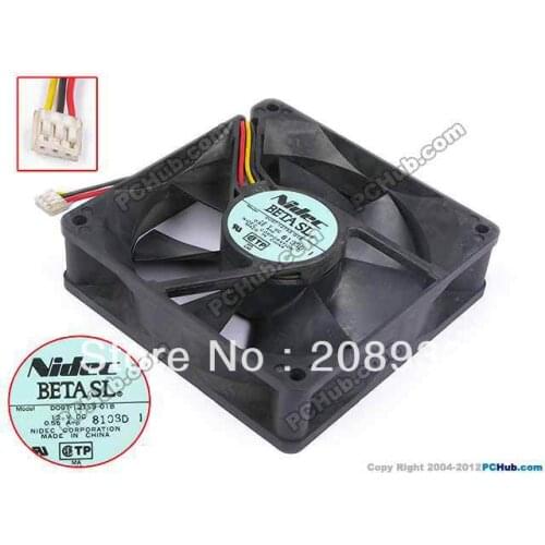 For Original Japan Nidec 9025 9cm chassis power supply fan 12V 0.55A D09T-12TS3-01B+cooling fan