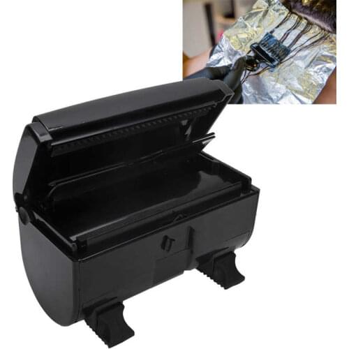 Highlighting Foil Dispenser Fold Hairdressing Foil Dispenser Foil Cutting Tool for Salon Barber Foil Dispenser