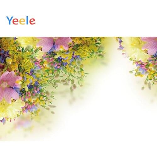 Flowers Bokeh Baby Shower Portrait Spring Photophone Baby Photography Backgrounds Wedding Photo Backdrops For Photo Studio