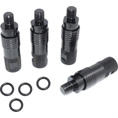Hirisi 4Pcs Carp Fishing Quick Change Connector Easy To Install To Bank Stick Rod Pod Bite Alarms
