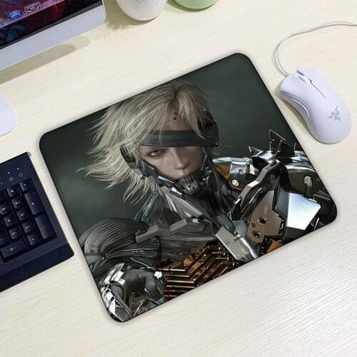 Gamer Keyboard Pad Mouse PC Gamer Metal Gear Solid Deskmat Stitch Small Mousepepad Mousepad Anime Gaming Accessories Rubber Mat