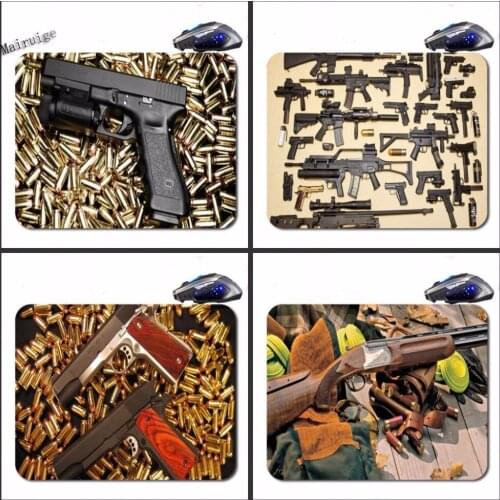 Firearms AK47gaming Desk Small Geme Mouse Pad Ergonomico Size 22x18cm/25x29cm Gamer Pc Compute Desk Mat for Laptop Table Pads