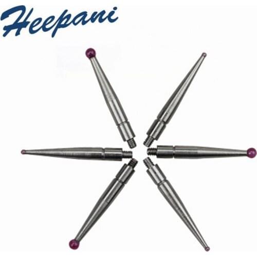 5pcs Rudy head measuring probe M1.4 M1.6 lever meter stylus dial indicator stylus calibration needles xploring tool