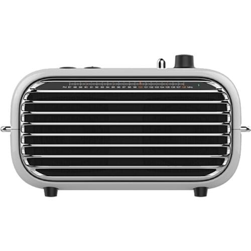 Poison bluetooth speaker mini desktop small stereo portable retro radio