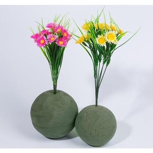 New Dried Flower Mud Sponge Blocks Home Wedding Decoration Keep Flower Fresh Floral Foam Flower Arrangement Tools