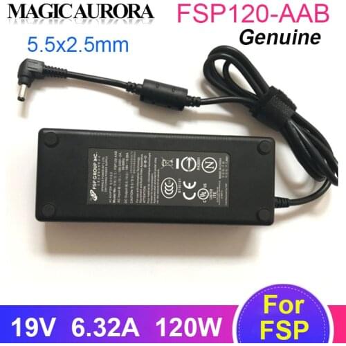 Original FSP 19V 6.32A FSP120-AAB AC Adapter For X6Tis For MSI MS-1651 MS-1652 1656 MS-16G5 MS-163A ADP-120ZB BB Laptop Charger