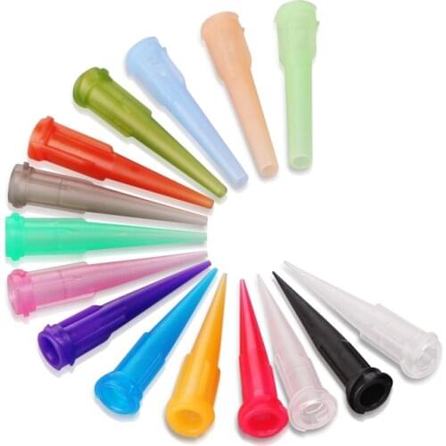 TT all plastic inclined dispensing needle industrial dispensing needle tip dispensing machine dispensing head supplies