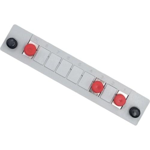 1 * 2 FC/UPC Fiber Optic Splitter 1x8 Optical PLC Splitter Box Card Plug-in Card FTTH PLC Splitter FC/UPCF,Free delivery