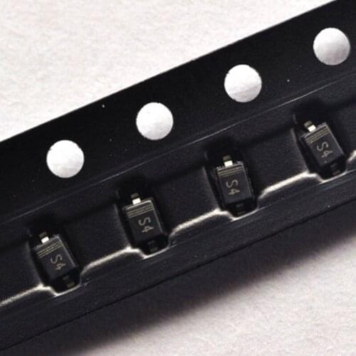 100pcs 1N5819 IN5819 S4 SOD-323 SMD Diode