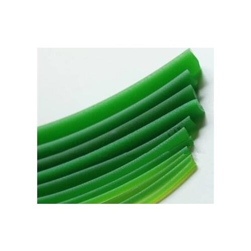 2 meter Polyurethane belt PU round belt with green belt meltable cord